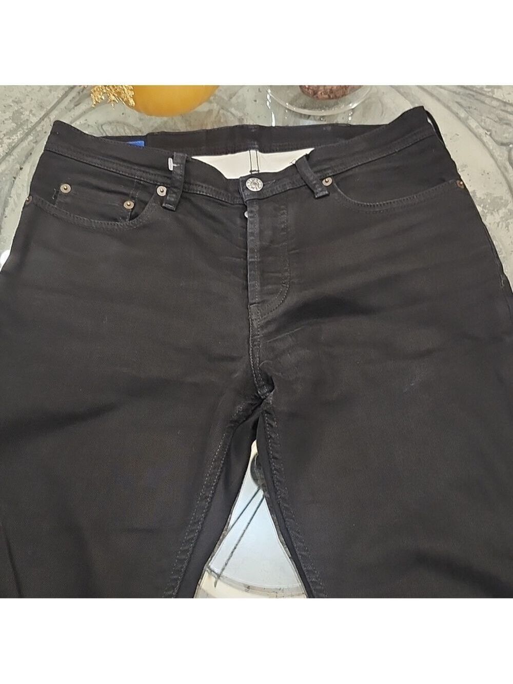 Men's Acne STUDIOS Black RIVER STAY BLACK Jeans 30X26